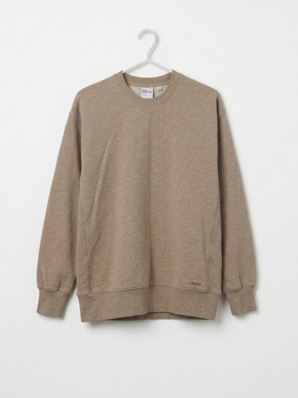 Aritzia Crewneck Sweatshirt in Taupe